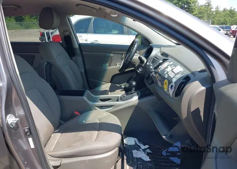 2012 Kia Sportage Lx from USA, damaged, VIN KNDPBCA25C7293237